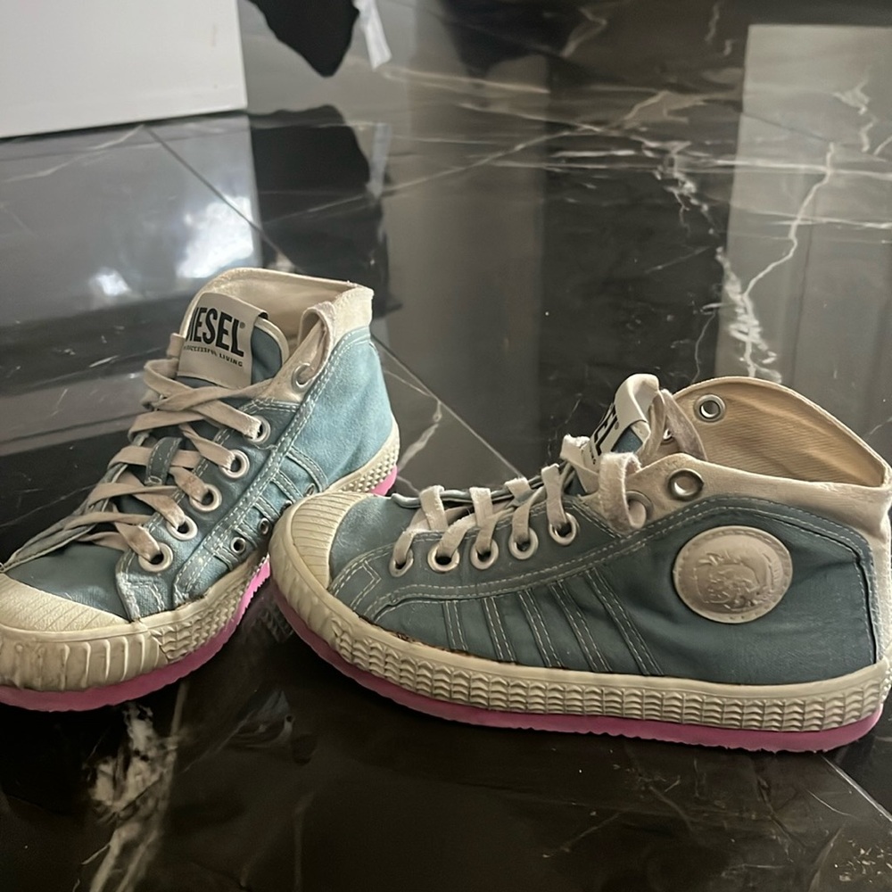 Diesel high top sneaker shoe